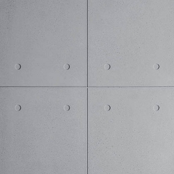 Concrete panels interior design Panbeton Domino