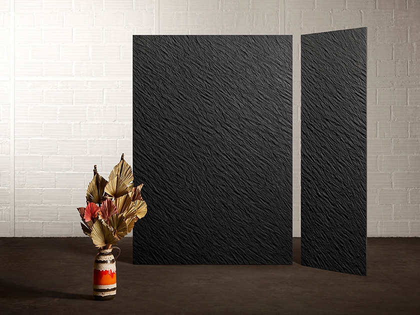 Collection Panbeton® Fouetté noir - béton décoratif