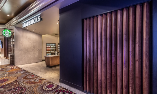 Sirène béton sur mesure Starbucks Las Vegas